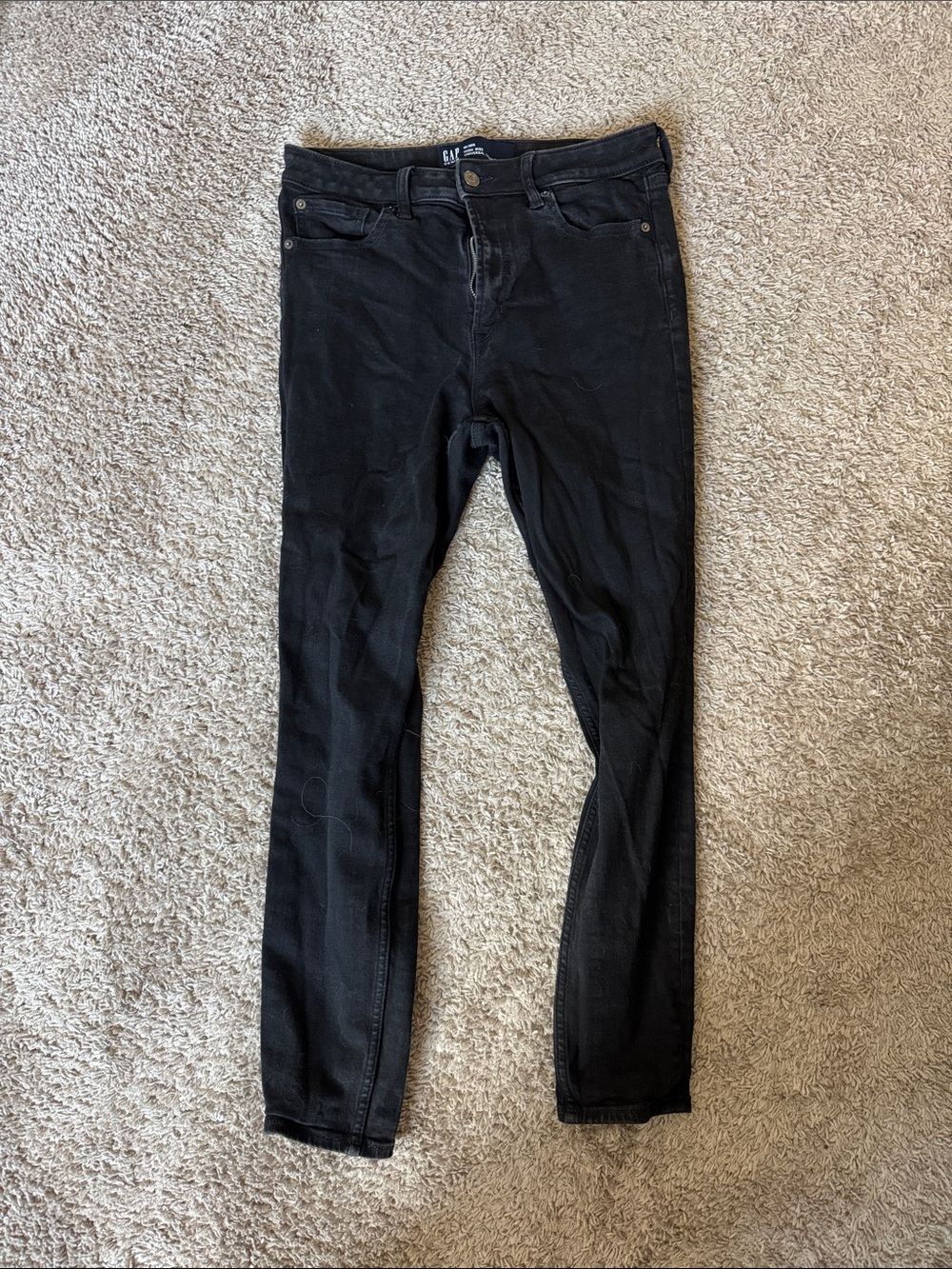 GAP Women's Black Skinny stretch jeans - Classic Slim Fit / M31